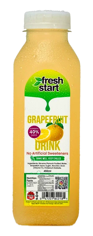 Fresh Start Grapefruit bottle