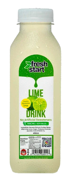 Fresh Start Lime bottle