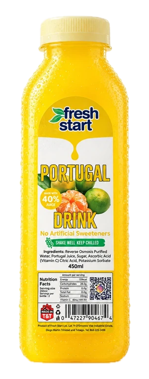 Fresh Start Portugal bottle