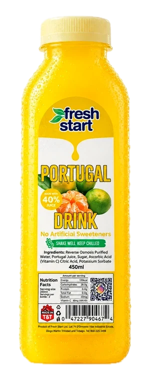 Fresh Start Portugal bottle